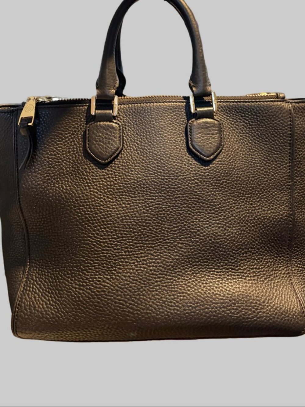 ๐ Vintage Tory Burch Robinson Saffiano Double Zip Tote Large ๐ - Picture 4 of 10